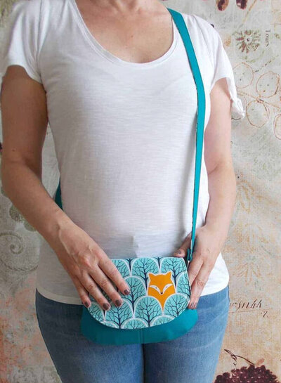 ZipperZoo Jody shoulder bag - pattern