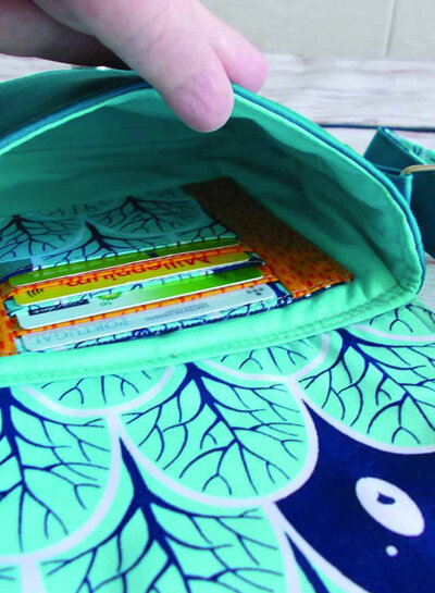 ZipperZoo Jody shoulder bag - pattern