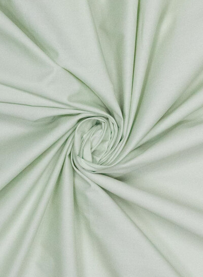 Fibremood ODELL - soft green poplin cotton - Fiber Mood