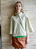 Fibremood ODELL - soft green poplin cotton - Fiber Mood
