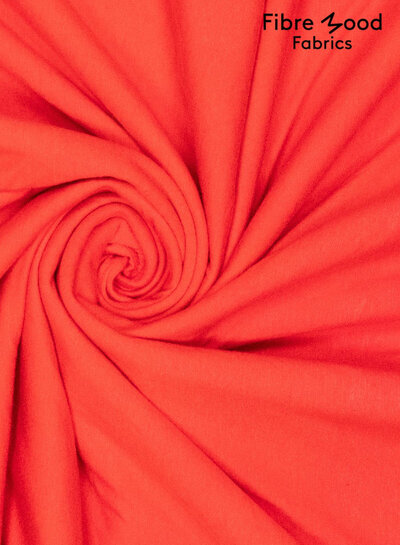 Fibremood HYLDA - burnt orange viscose tricot - Fibre Mood