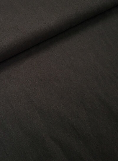 Madeline 100% washed linnen donkerbruin