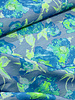 beautiful jacquard - exclusive fabric blue and green