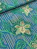 Marylene Madou ferns and flowers blue - beautiful print on 100% cotton