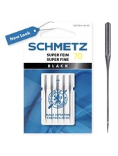 Schmetz Super fine needles BLACK LINE 70/10