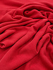 Swafing red - summer version of our soft, shape-retaining knitted fabric