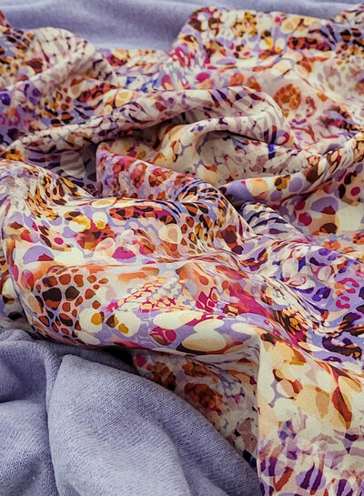 Swafing lilac - summer version of our soft, shape-retaining knitted fabric