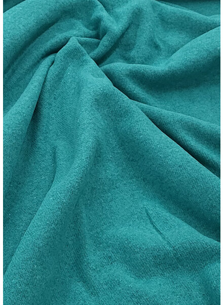 Swafing emerald green - summer version of our soft, shape-retaining knitted fabric