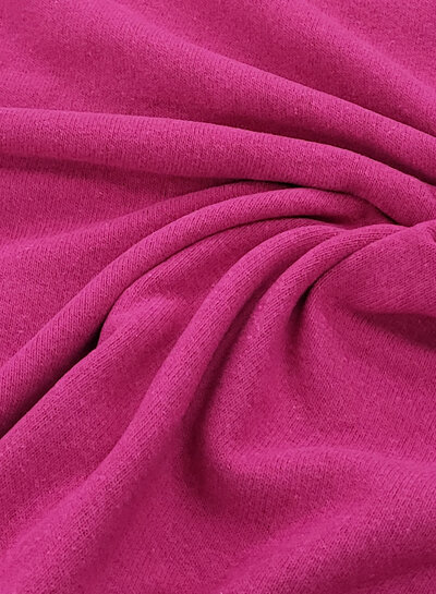 Swafing fuchsia - summer version of our soft, shape-retaining knitted fabric