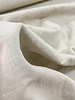 M. 100% washed plain linen natural - beige