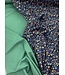 A la Ville saliegroen - viscose crepe met 3% elasthan