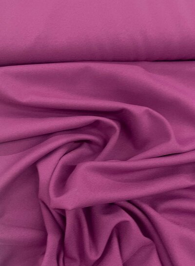 M. cardinal purple - viscose crepe with 3% elastane