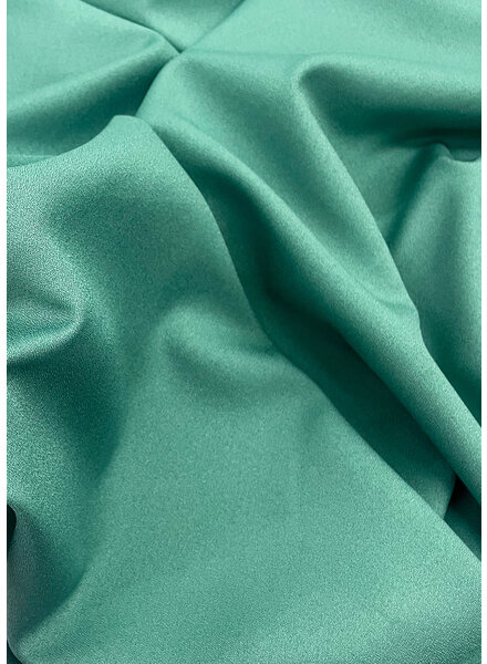 Editex sage green - viscose crepe with 3% elastane