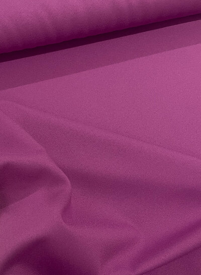 Madeline cardinal purple - viscose crepe with 3% elastane