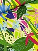 Marylene Madou jungle with neon pink and yellow - beautiful Italian viscose