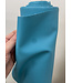 turquoise - kunstleer - prachtige kwaliteit
