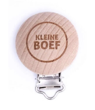 little crook - wooden pacifier clip - packed per 2 pieces