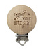 twinkle twinkle - houten fopspeenklem - verpakt per 2 stuks