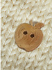 M. appel - houten knoopje 15mm
