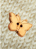 M. butterfly wooden button - 19 mm