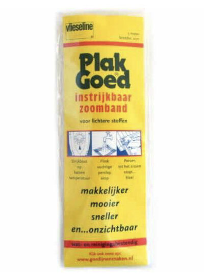 Plakgoed zoomband
