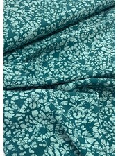 M. petrol spots batik print - viscose