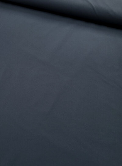 Madeline navy blue - waterproof bengaline - ideal for rain suits and jackets