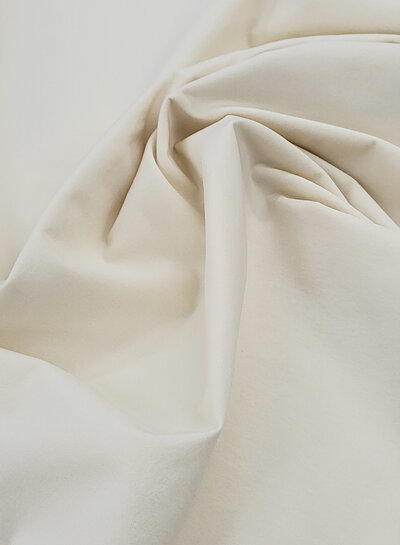 Madeline off-white - waterproof bengaline - ideal for rain suits and jackets