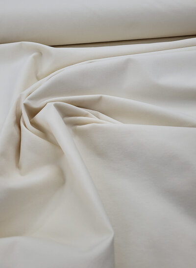 Madeline off-white - waterproof bengaline - ideal for rain suits and jackets