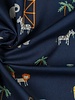 M. safari cotton - navy blue