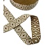 Aztec bag strap 38 mm - ocher
