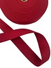 cotton - bag strap - bordeaux - 40 mm