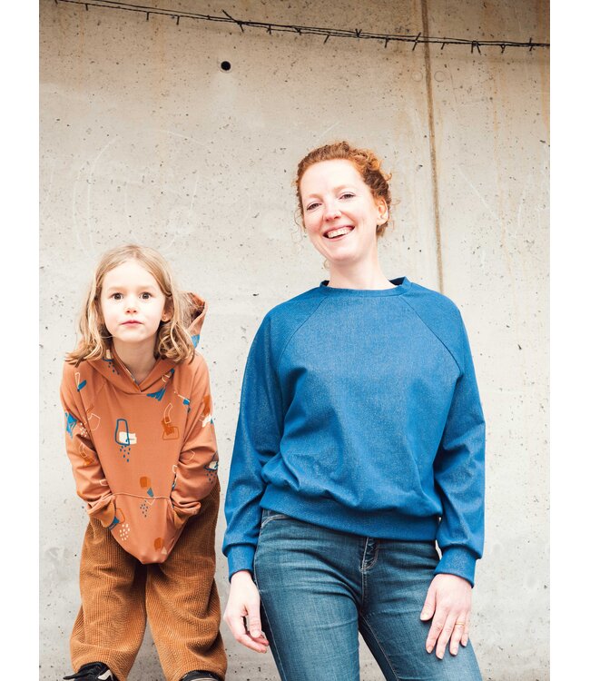Wisj patterns Norino sweater - kids & volwassenen