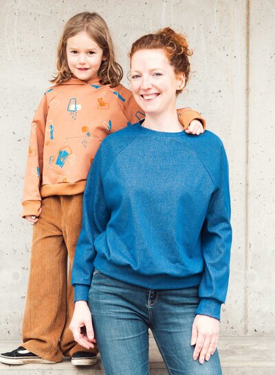 Wisj patterns Norino sweater - kids & volwassenen
