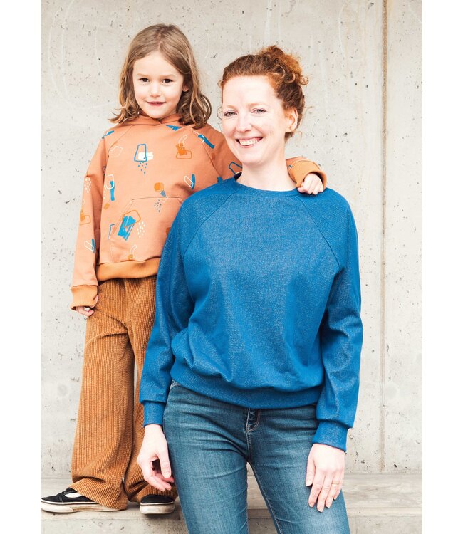 Wisj patterns Norino sweater - kids & volwassenen