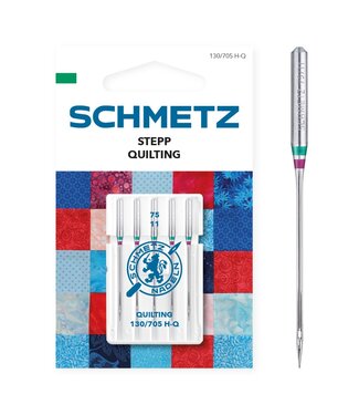 Schmetz Quilting needles 75/11 - stepper needle