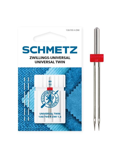 Schmetz Tweelingnaald universeel 4mm 80/12