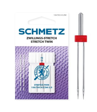 Schmetz Twin needle stretch 2.5 mm - 75/11