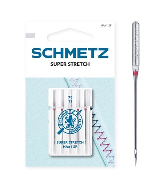 Schmetz Super Stretch needles 75/11