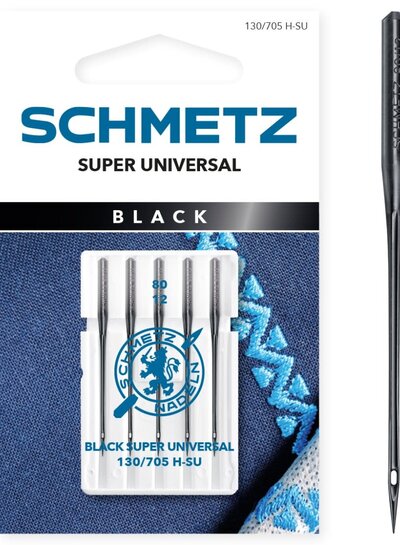 Schmetz Super universal needles Black Line 70/10