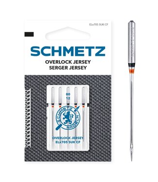 Schmetz Overlock needles jersey 80/12 SUK CF