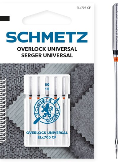 Schmetz Overlock needles universal 80/12