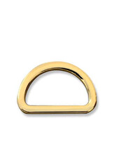 ZipperZoo D-ring 25 mm - warm gold