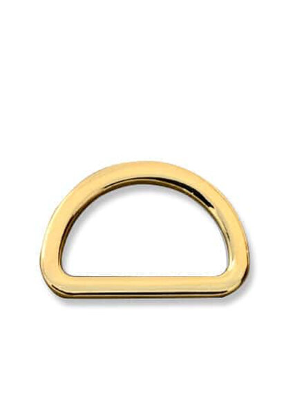 ZipperZoo D-ring 25 mm - warm gold
