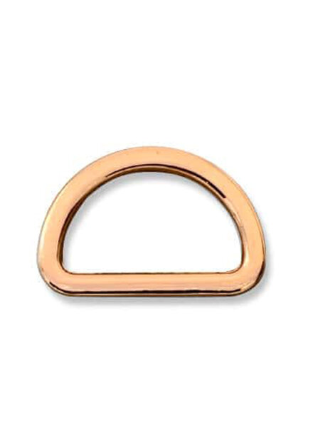 SBM D-ring 25 mm - rose gold