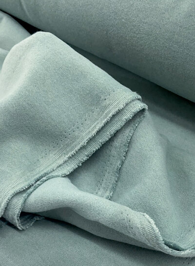 M. mint blue - soft coat fabric - mid-season