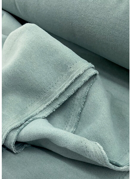 M. mint blue - soft coat fabric - mid-season