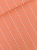 See You at Six Verticals NNMNN - Cotton Canvas Gabardine Twill - Melon Punch