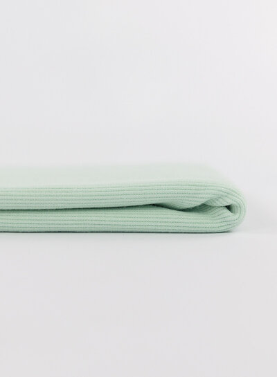 See You at Six Ribbing - Light Green Glass