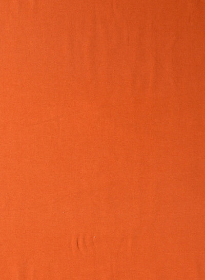 effen french terry - oranje OEKO TEX